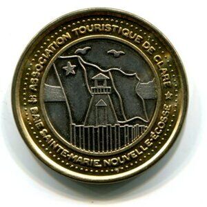 2001 Nova Scotia Commemorative Bimetallic $2 Token (b860-22)